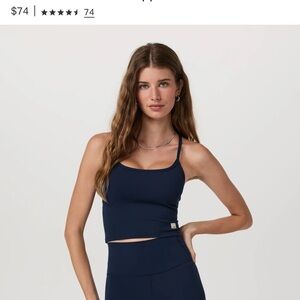 Vuori Navy Tank Top